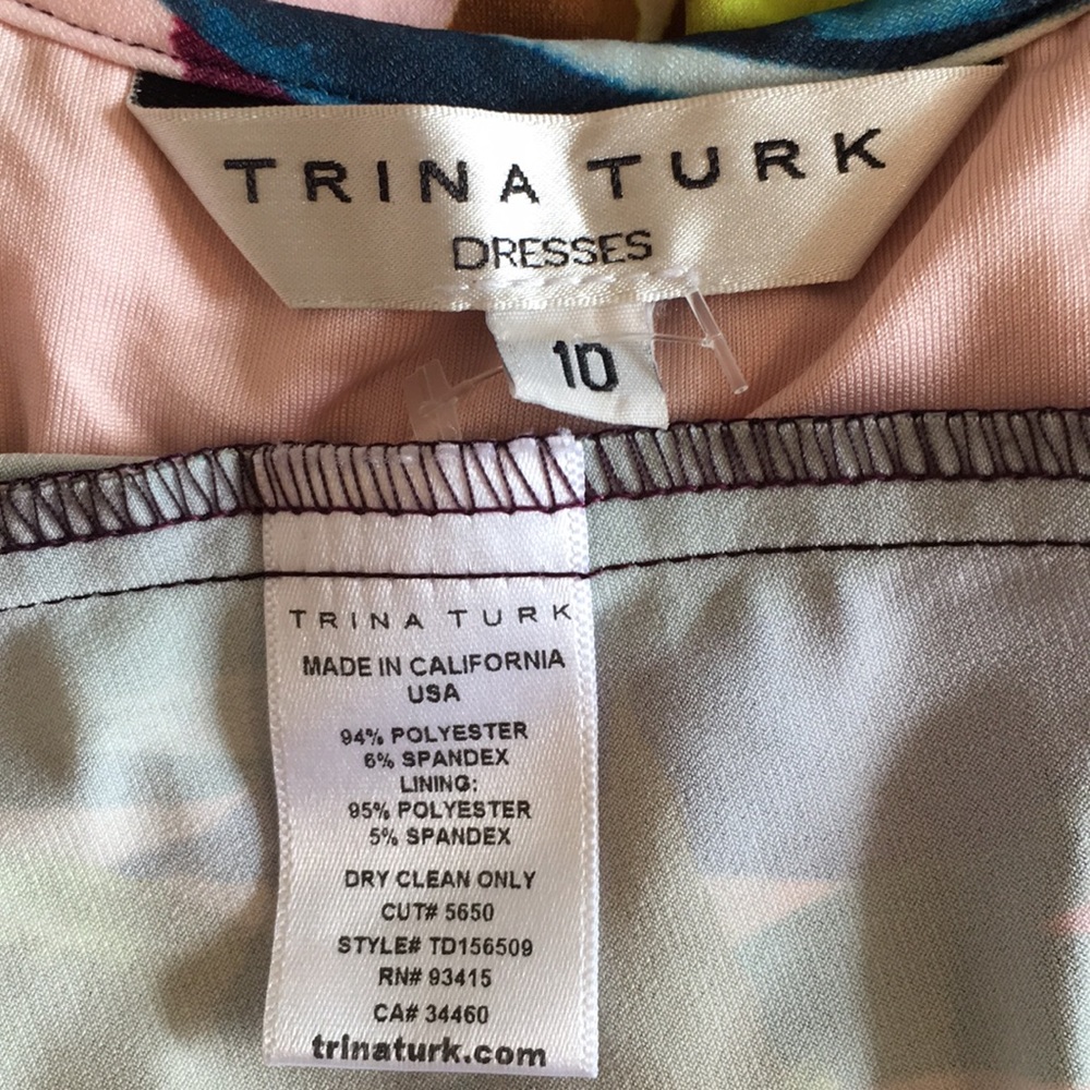 NWOT Trina Turk ‘Winslow’ Print Halter Maxi Dress - Picture 14 of 15